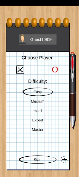 Tic Tac Toe Online: Mega XO МОД/Взлом [Все открыто, Дополнительные деньги и Меню MOD] Screenshot 5