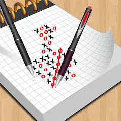 Скачать Взломанная Tic Tac Toe Online: Mega XO (Все разблокировано) на телефон