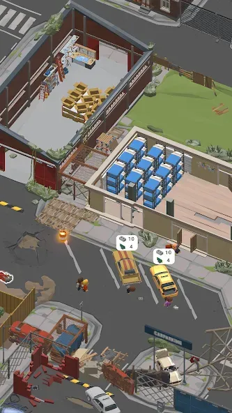 Survival City Builder (Сурвивал Сити Билдер) МОД/Взлом [Меню, Бесконечные монеты и Открытые уровни] Screenshot 3