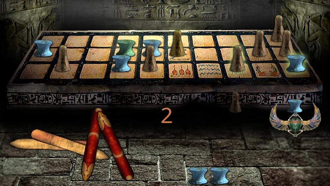 Egyptian Senet (Ancient Egypt) МОД/Взлом [Все открыто, Дополнительные деньги и Меню MOD] Screenshot 5