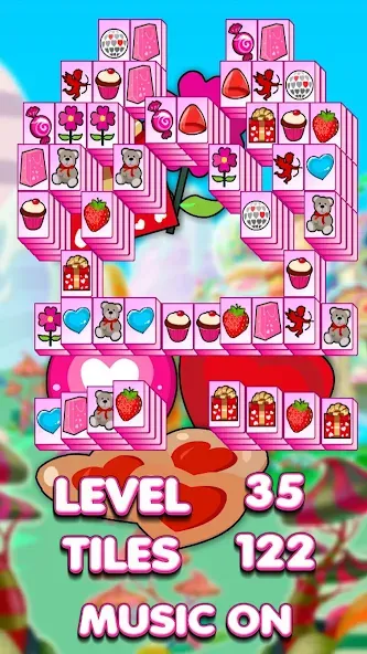 Lovely Mahjong МОД/Взлом [Деньги, Монеты и Меню MOD] Screenshot 5