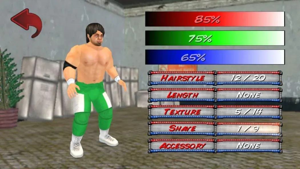 Wrestling Revolution 3D (Реслинг Революшн 3Д) МОД/Взлом [Бесконечные деньги, Монеты и Мега MOD] Screenshot 4