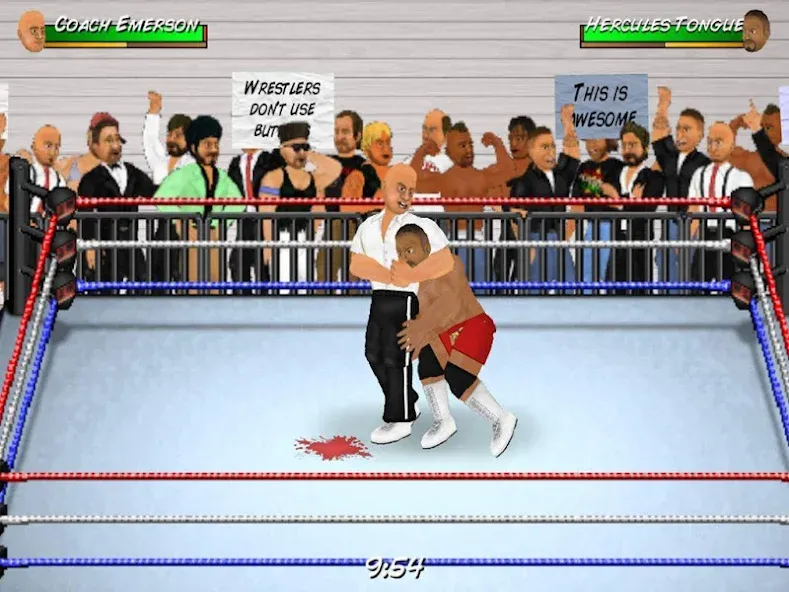 Wrestling Revolution (Реслинг Революшн) МОД/Взлом [Бесконечные деньги, Монеты и Мега MOD] Screenshot 3