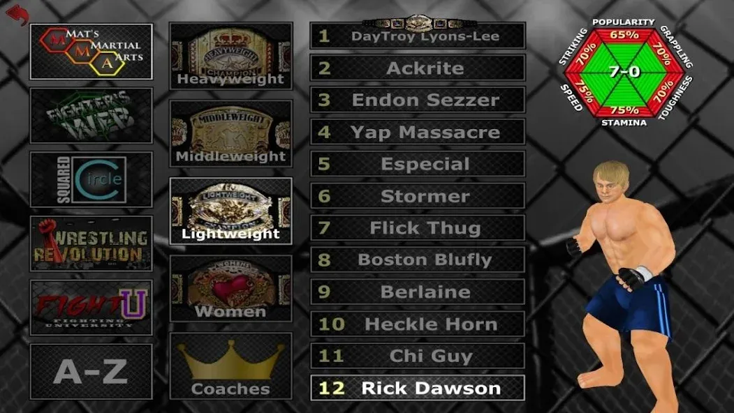 Weekend Warriors MMA (Уикенд Воорьорс ММА) МОД/Взлом [Бесконечные деньги, Монеты и Мега MOD] Screenshot 2