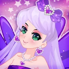 Скачать Взломанная Dress Up Angel Anime Girl Game на Андроид (Много денег)