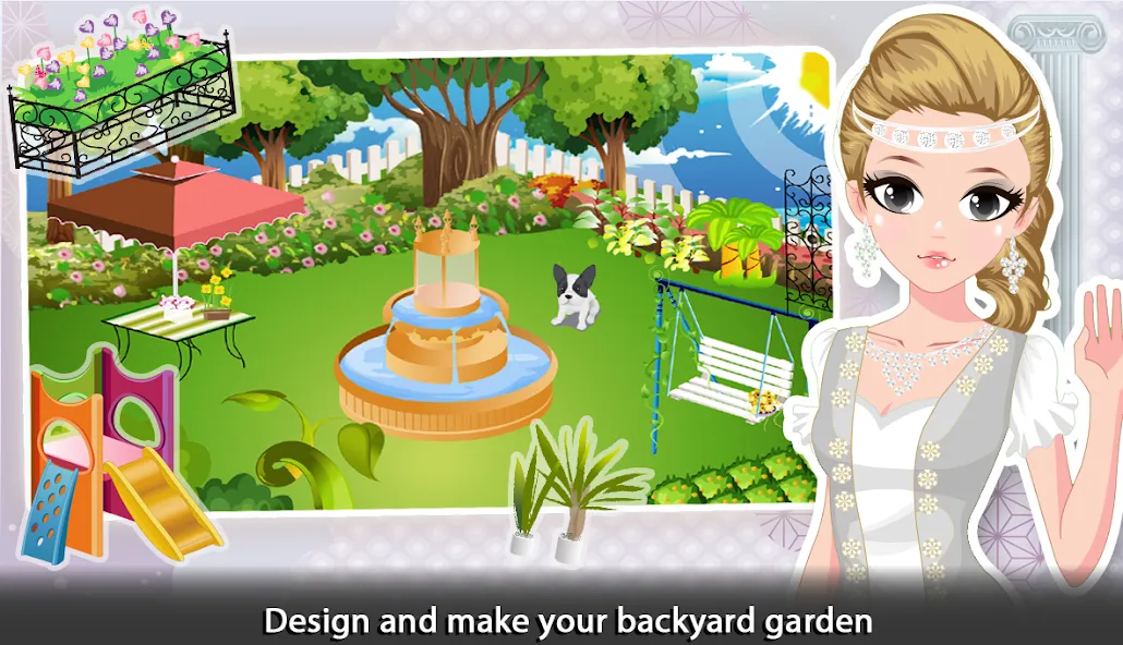 Girl Doll House - Room Design МОД/Взлом [Все открыто, Дополнительные деньги и Меню MOD] Screenshot 5