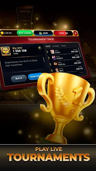 Clickfun: Casino Slots (Кликфан) МОД/Взлом [Все открыто, Дополнительные деньги и Меню MOD] Screenshot 1