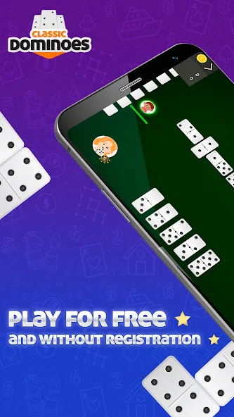 Dominoes Online - Classic Game (Домино Онлайн) МОД/Взлом [Меню, Бесконечные монеты и Открытые уровни] Screenshot 2