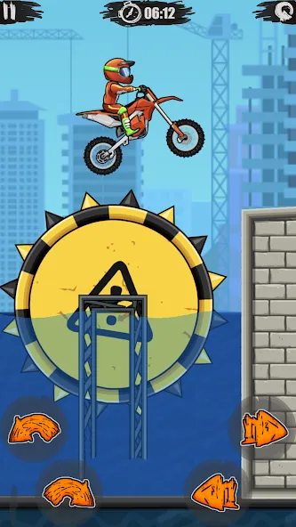 Moto X3M Bike Race Game (Мото 3М Игра на мотоциклах) МОД/Взлом [Много монет, Открытые уровни и Мега MOD] Screenshot 5