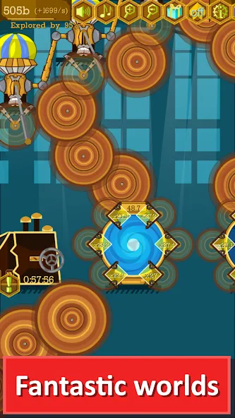 Steampunk Idle Gear Spinner (Стеампанк Идл Спиннер Фабрика) МОД/Взлом [Много денег, Монет и Все открыто] Screenshot 5