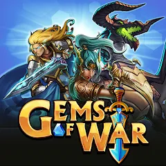 Скачать Gems of War - Match 3 RPG Взлом (Много денег) на Андроид бесплатно