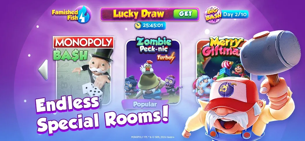 Bingo Bash: Live Bingo Games (Бинго Баш) МОД/Взлом [Много монет, Открытые уровни и Мега MOD] Screenshot 2