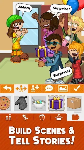 Papa Louie Pals (Папа Луи Пэлс) МОД/Взлом [Бесконечные деньги, Монеты и Мега MOD] Screenshot 3