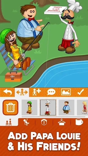 Papa Louie Pals (Папа Луи Пэлс) МОД/Взлом [Бесконечные деньги, Монеты и Мега MOD] Screenshot 4