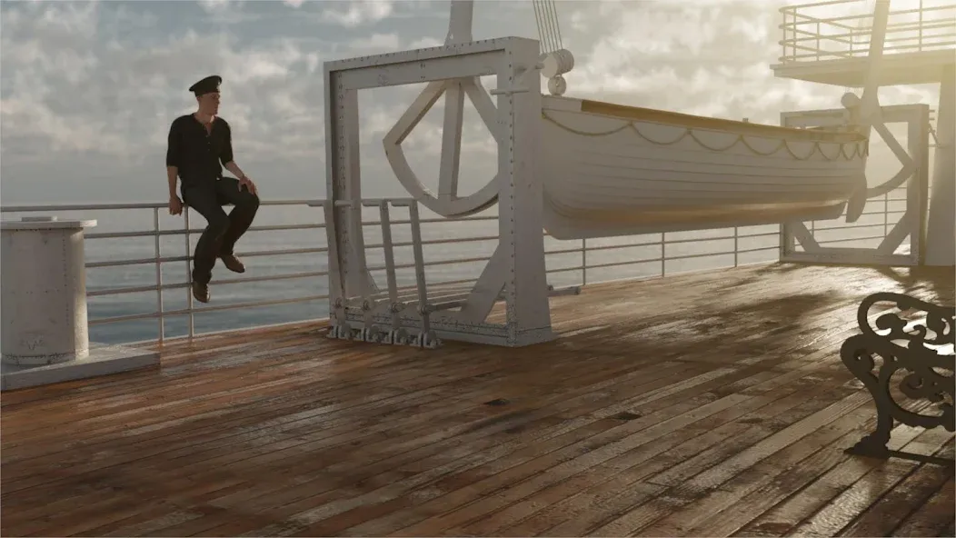 Escape Titanic adventure game МОД/Взлом [Деньги, Монеты и Меню MOD] Screenshot 1