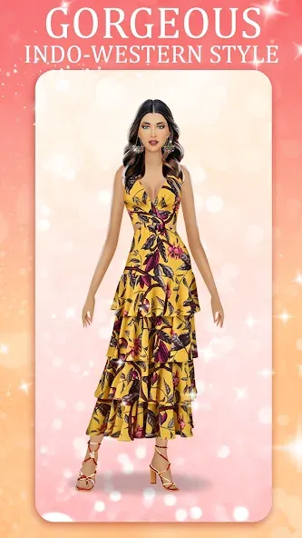 Indian Fashion Dressup Stylist МОД/Взлом [Деньги, Монеты и Меню MOD] Screenshot 2