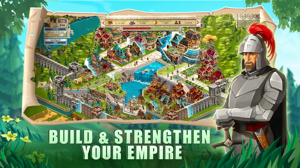 Empire: Four Kingdoms (Импайр) МОД/Взлом [Все открыто, Дополнительные деньги и Меню MOD] Screenshot 4