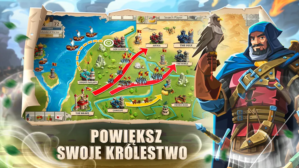 Empire: Four Kingdoms (PL) (Импайр) МОД/Взлом [Много монет, Открытые уровни и Мега MOD] Screenshot 1