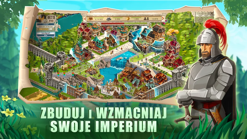 Empire: Four Kingdoms (PL) (Импайр) МОД/Взлом [Много монет, Открытые уровни и Мега MOD] Screenshot 4