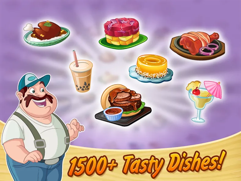 Kitchen Scramble: Cooking Game (Китчен Скрэмбл) МОД/Взлом [Деньги, Монеты и Меню MOD] Screenshot 4