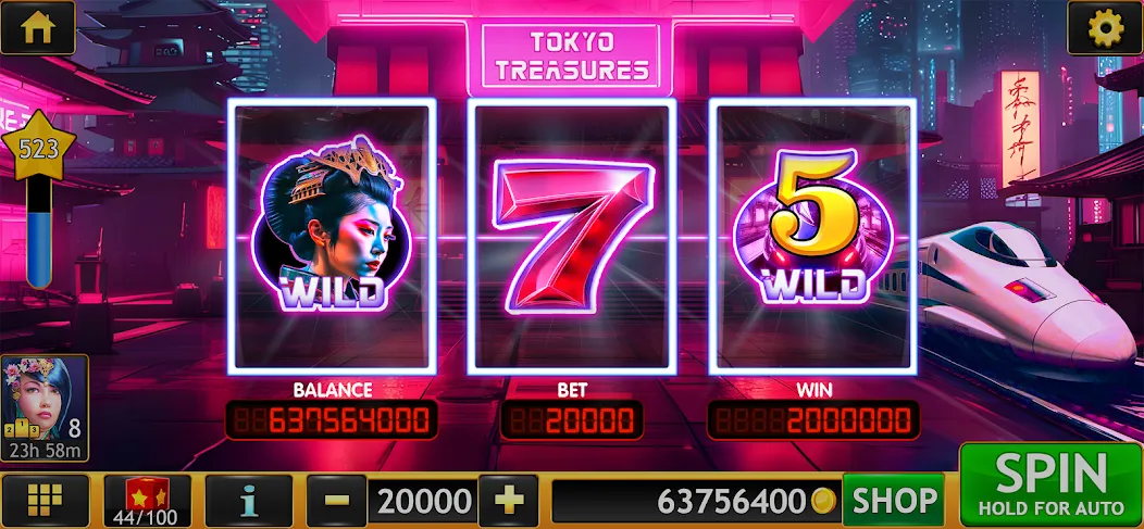 Slots of Luck: Vegas Casino (Слоты удачи) МОД/Взлом [Деньги, Монеты и Меню MOD] Screenshot 3