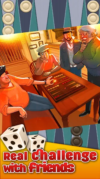 Backgammon Arena (Бэкгаммон Арена) МОД/Взлом [Меню, Бесконечные монеты и Открытые уровни] Screenshot 2