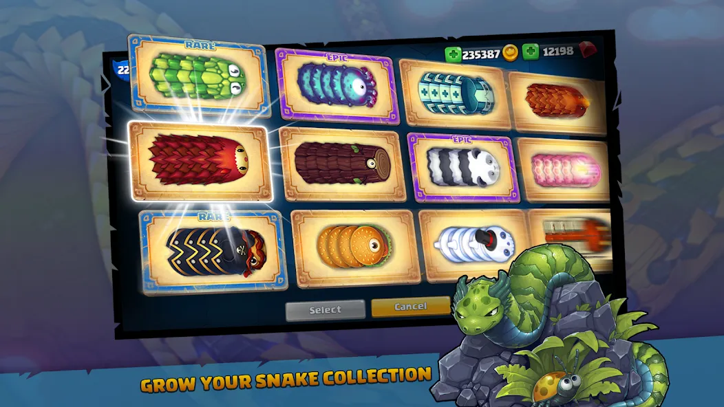 Little Big Snake (Литл Биг Снейк) МОД/Взлом [Бесконечные деньги, Монеты и Мега MOD] Screenshot 3
