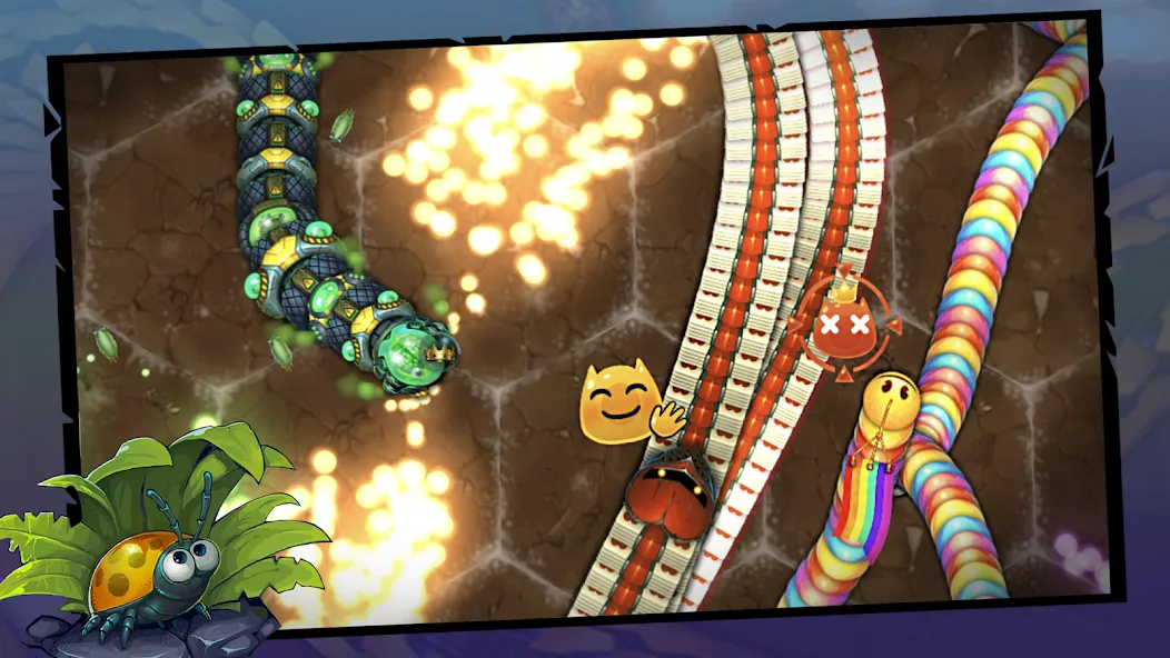 Little Big Snake (Литл Биг Снейк) МОД/Взлом [Бесконечные деньги, Монеты и Мега MOD] Screenshot 5