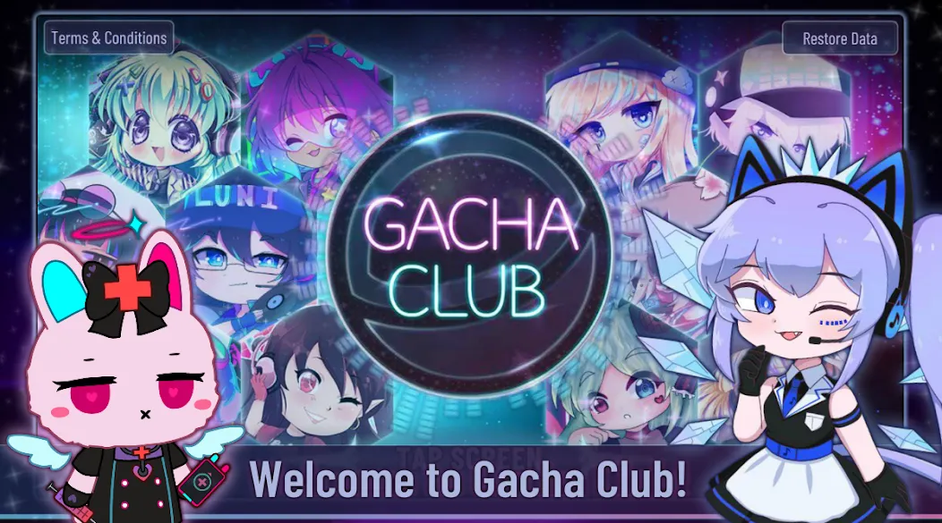 Gacha Club (Гача Клуб) МОД/Взлом [Меню, Бесконечные монеты и Открытые уровни] Screenshot 1