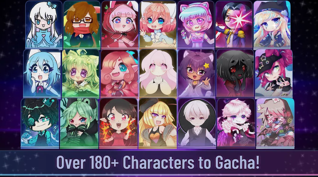 Gacha Club (Гача Клуб) МОД/Взлом [Меню, Бесконечные монеты и Открытые уровни] Screenshot 5