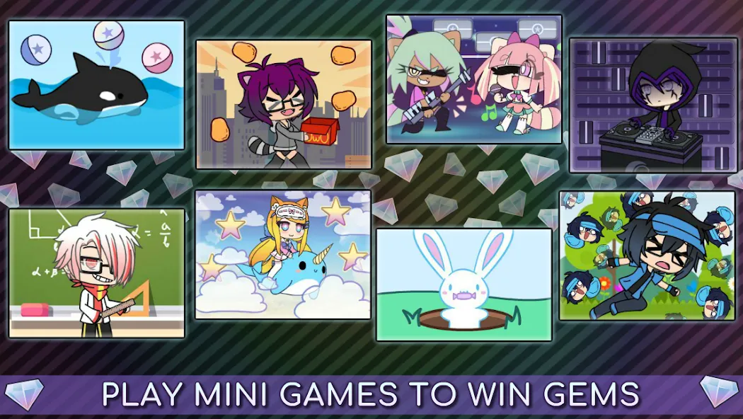 Gacha Life (Гача Лайф) МОД/Взлом [Много денег, Монет и Все открыто] Screenshot 4