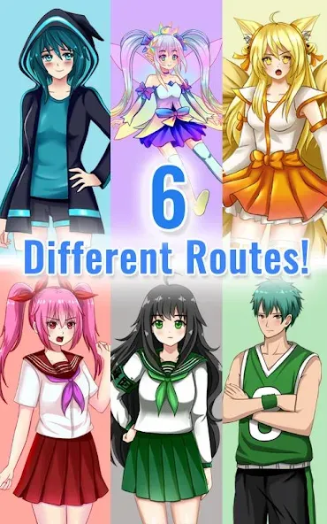 Gacha Memories - Anime Visual (Гача Мемориз) МОД/Взлом [Бесконечные деньги, Монеты и Мега MOD] Screenshot 2
