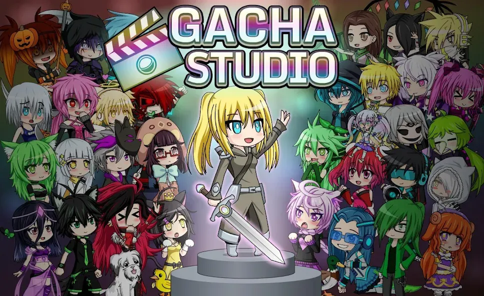 Gacha Studio (Anime Dress Up) (Гача Студио) МОД/Взлом [Деньги, Монеты и Меню MOD] Screenshot 1
