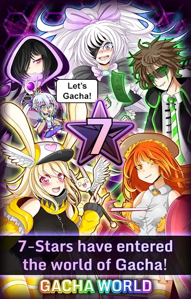 Gacha World (Гача Ворлд) МОД/Взлом [Все открыто, Дополнительные деньги и Меню MOD] Screenshot 1