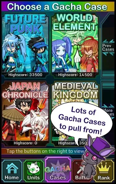 Anime Gacha! (Simulator & RPG) МОД/Взлом [Все открыто, Дополнительные деньги и Меню MOD] Screenshot 2