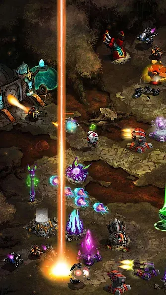 Ancient Planet Tower Defense (Эншент Планет Тауэр Дефенс) МОД/Взлом [Бесконечные деньги, Монеты и Мега MOD] Screenshot 5