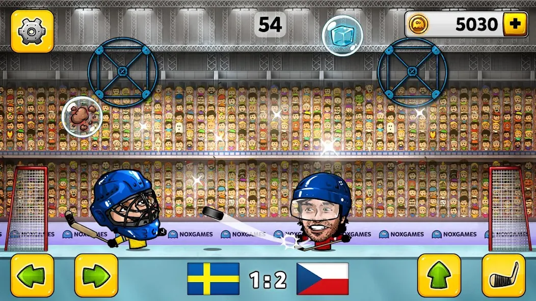 Puppet Hockey: Pond Head МОД/Взлом [Бесконечные деньги, Монеты и Мега MOD] Screenshot 1