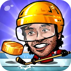 Скачать Взломанная Puppet Hockey: Pond Head на Андроид (Много денег)