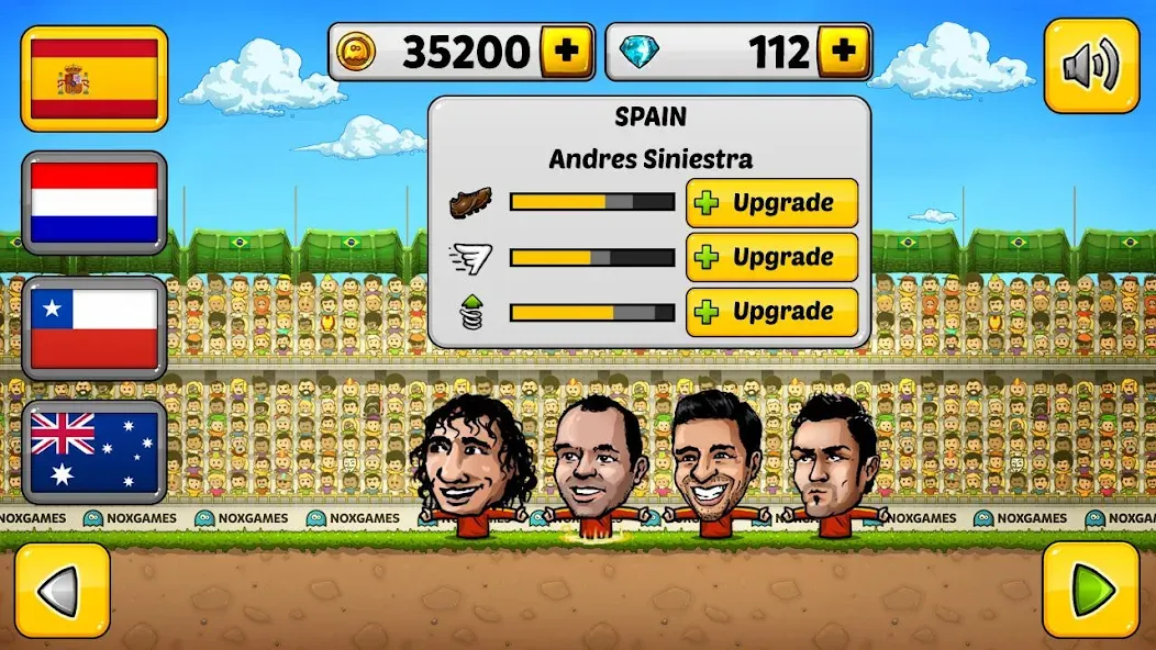 Puppet Soccer - Football МОД/Взлом [Деньги, Монеты и Меню MOD] Screenshot 5