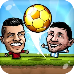 Скачать Взломанная Puppet Soccer - Football на Андроид (Много денег)