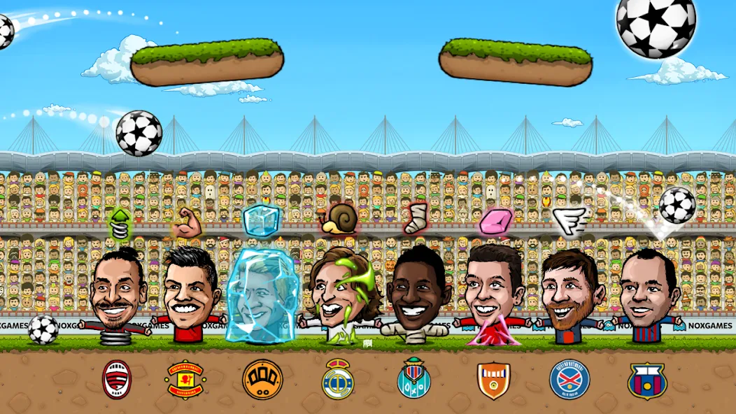 Puppet Soccer: Champs League (Паппет Соккер) МОД/Взлом [Много монет, Открытые уровни и Мега MOD] Screenshot 3