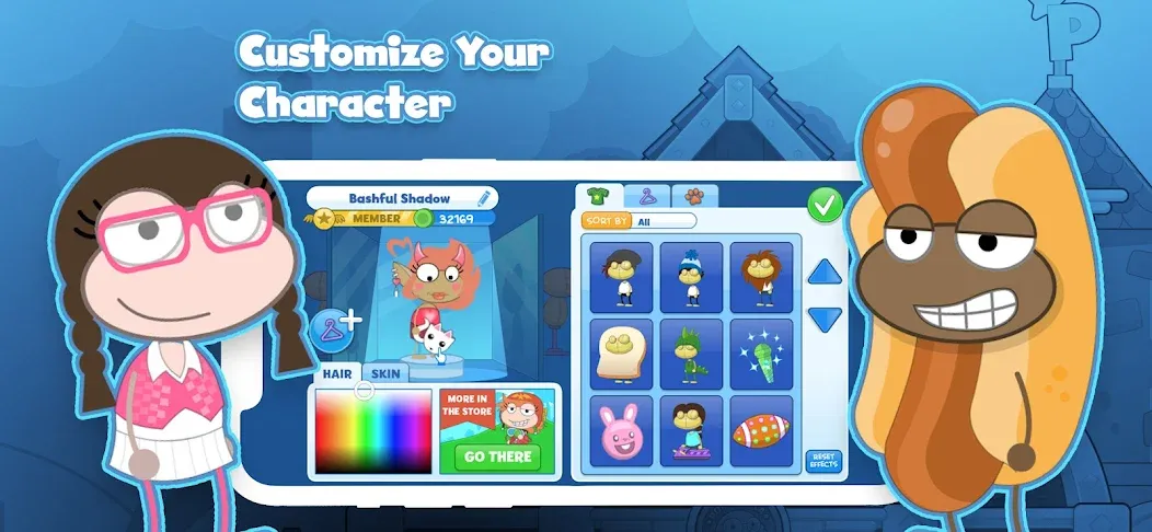 Poptropica: Fun Kids Adventure (Поптропика) МОД/Взлом [Бесконечные деньги, Монеты и Мега MOD] Screenshot 2