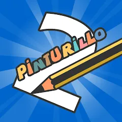 Скачать Взломанная Pinturillo 2 - Draw and guess (Все цвета и кисти разблокированы) на телефон бесплатно
