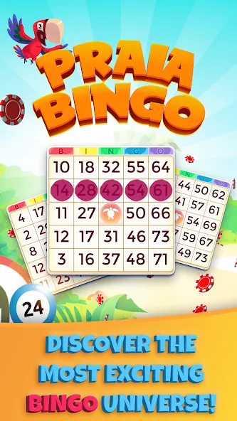 Praia Bingo: Slot & Casino (Прэйя Бинго) МОД/Взлом [Много монет, Открытые уровни и Мега MOD] Screenshot 1