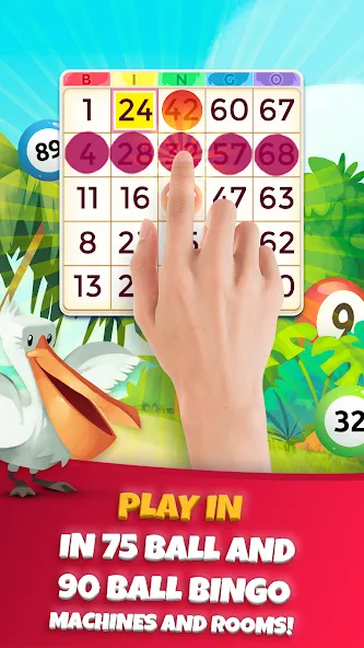 Praia Bingo: Slot & Casino (Прэйя Бинго) МОД/Взлом [Много монет, Открытые уровни и Мега MOD] Screenshot 2