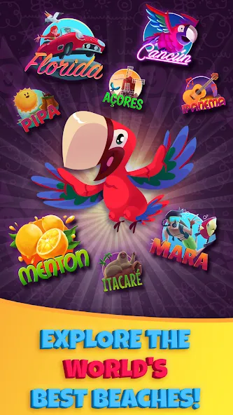 Praia Bingo: Slot & Casino (Прэйя Бинго) МОД/Взлом [Много монет, Открытые уровни и Мега MOD] Screenshot 4