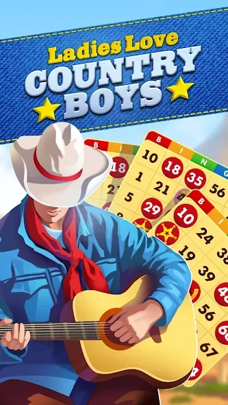 Bingo Country Boys: Tournament (Бинго Кантри Бойз) МОД/Взлом [Много денег, Монет и Все открыто] Screenshot 5
