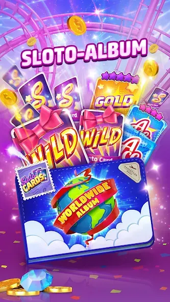 Slotomania™ Slots Casino Games (Слотомания) МОД/Взлом [Все открыто, Дополнительные деньги и Меню MOD] Screenshot 4
