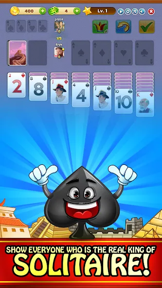 Solitaire Journey (Солитер Джорни) МОД/Взлом [Много монет, Открытые уровни и Мега MOD] Screenshot 4