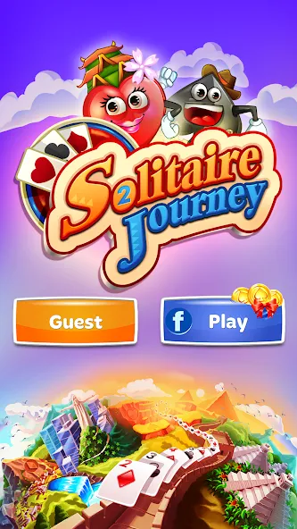 Solitaire Journey (Солитер Джорни) МОД/Взлом [Много монет, Открытые уровни и Мега MOD] Screenshot 5
